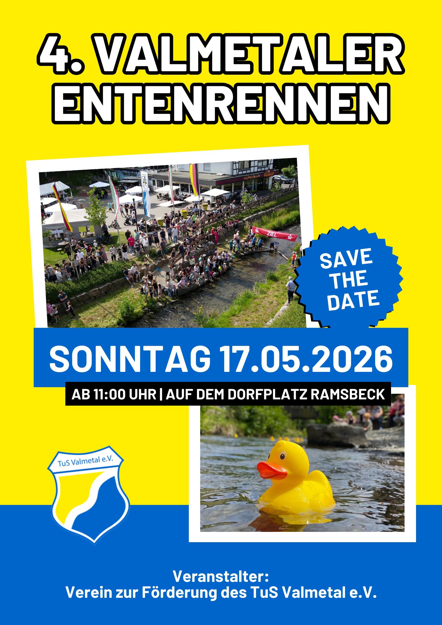 4. Valmetaler Entenrennen am 17.05.2026