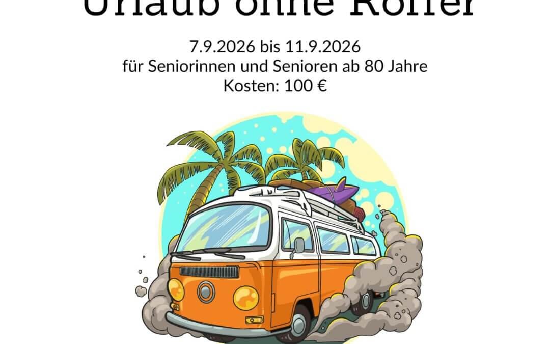 Urlaub ohne Koffer